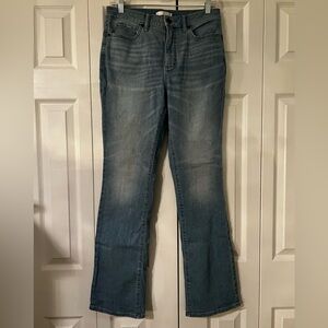 LC Lauren Conrad Blue Barely Bootcut Jeans
